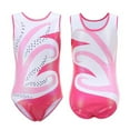 thumbnail image 3 of Girls Gymnastics Leotard for Kids Sleeveless Ballet Dance Wear with Bodyshorts and Hair Scrunchie 5-12 Years, 3 of 7