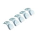 thumbnail image 4 of 5 ganchos conectores para perchas de ropa, organizadores que ahorran espacio, perchas de material grueso. azul, 4 of 9