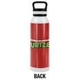 thumbnail image 2 of Teenage Mutant Ninja Turtles TMNT Official Raph And Logo 24 oz Insulated Canteen Water Bottle, Leak Resistant, Vacuum Insulated Stainless Steel with Loop Cap, 2 of 7