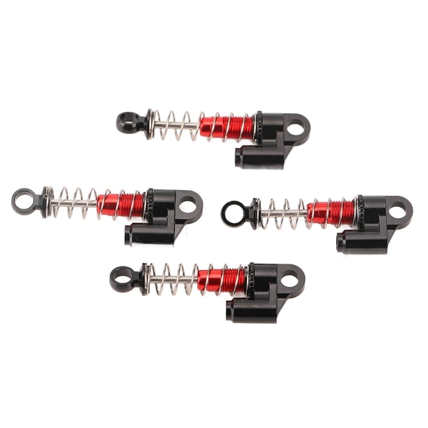 Absorbedor de Choque Trasero de Aleación de Aleació de Aluminio, Alta Elasticidad Universal RC Bloquete del Transo Redero Reemplación 4 PCS Buena Efecto de AmbAJE PARA 1/24