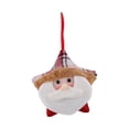 thumbnail image 3 of Adorno decorativo con forma de muñeco de de Navidad para decoración de interiores, colgante festivo para puerta de entrada con chimenea Papá Noel, 3 of 8