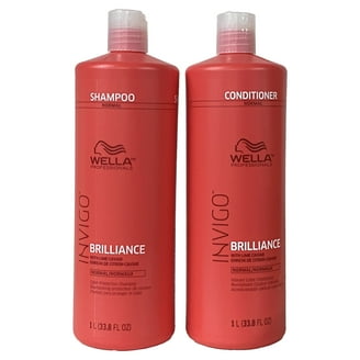 Wella Invigo Brilliance Shampoo & Conditioner Combo, 33.8 oz each