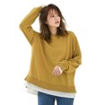 thumbnail image 1 of WEAIXIMIUNG Sweatshirts à Col Rond pour Femmes, Designs Mignons, Sweatshirts Décontractés à Manches Longues, Tunique Légère à Col Rond, Pulls d'Automne, 1 of 6