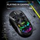 thumbnail image 4 of M7 Wired / Bluetooth / 2.4G Wireless Mouse RGB Light Gaming Office Home Computer Laptop Mice - Orang, 4 of 5