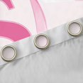 thumbnail image 4 of Manfei Girls Pink Personalized Initial S Curtains Pack of 2 (42x84 Each),Kids Teens Kawaii Ribbon Bow Curtains Blackout,Microfiber Bedroom Decor, 4 of 6