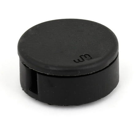 Unique Bargains Circle Shape Silicon Headphone Earphone Cord Organizer w Screen Cleaner Base