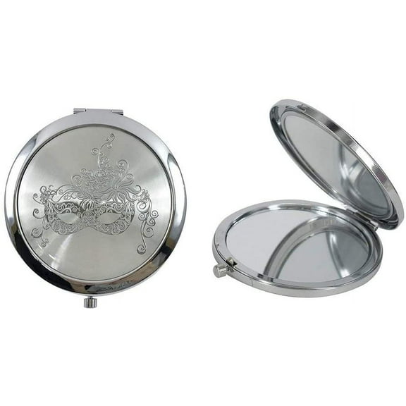 Set of 12 Quinceanera Compact Mirror for Wedding/Bridal Shower/Baby Shower/Quinceañera/Birthday/Baptism/Religious Gift/Favor