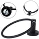 thumbnail image 4 of Toallero, soporte de anillo de toalla de acero inoxidable redondo montado en la pared con anillo de toalla esmerilado negro para baño, cocina Xemadio YQ-0863, 4 of 9