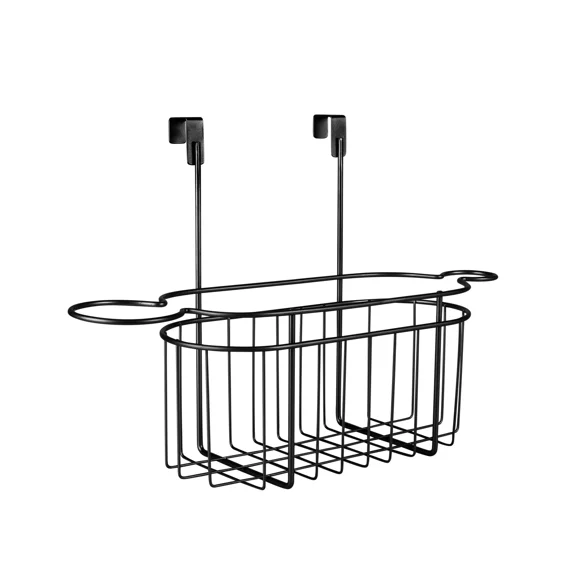 Over The Cabinet Hair Tool Organizer In Matte Black