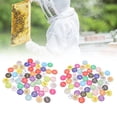 thumbnail image 4 of 50Pcs Round Plastic Number Tags With Hole ,Round Numbered Tags Plastic Small Key Tags for Beekeeping Livestock Farming Mark[1-50], 4 of 7