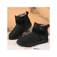 thumbnail image 5 of Fangasis Mens Snow Boots Non Slip Warm Boot On Winter Shoes Work Casual Booties Black 9, 5 of 9