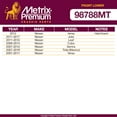 thumbnail image 2 of Metrix Premium Chassis Parts - 2 PC Front Lower Ball Joint Kit Fits 12 Nissan Versa, 11-17 Juke, 11-12 Leaf, 09-14 Cube, 07-12 Sentra, 07-18 Tiida, 07-11 Versa, Replacement K500223, 2 of 6
