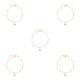 thumbnail image 3 of Tobillera para niña Sonducket dorado 5Conjunto aleación estrella de mar, 3 of 6