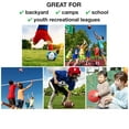 thumbnail image 5 of Xcello Sports Soccer Ball Size 4, Assorted Graphics Youth Soccer Ball with Pump, Sports Balls Official Match Size and Weight, Red, Black, Blue, Pack of 12, 5 of 5