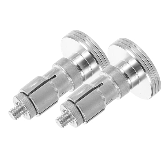 OULII 1 Pair Aluminum Motorcycle Handlebar End Caps Plated Fit for Most Motorbikes and Bikes
