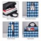 thumbnail image 3 of Disketp Blue Squares Mochila Ligera e Impermeable, Mochila de Día Resistente para Viajes, Senderismo y Uso Diario para Hombre y Mujer, 3 of 7