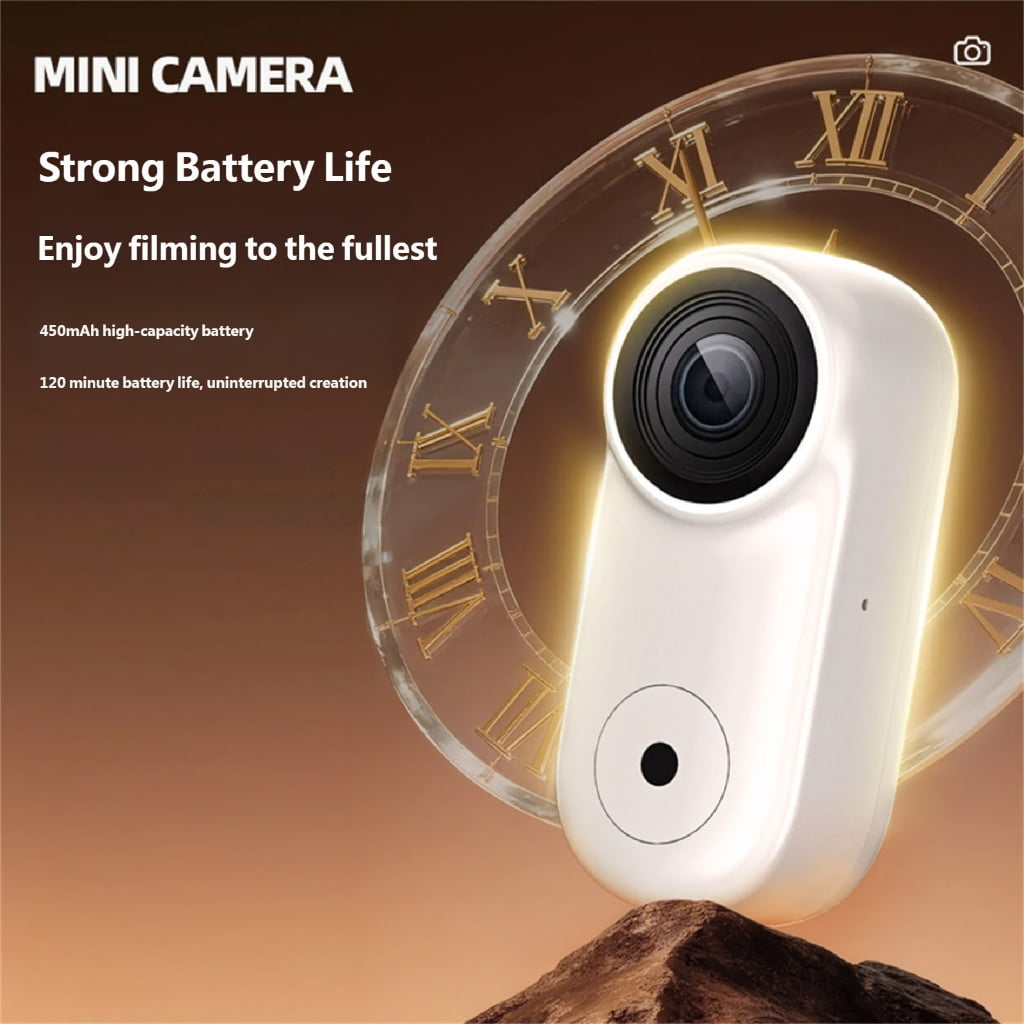 AOOOWER 1920x1080 Camera Portable Retro Camera Video Recorder Sports Mini Camera Pocket