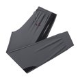 thumbnail image 2 of Zszcpp Men Work Pants Quick Dry Outdoor Sports Long Ice Silk Simple Sun Protection Lounge Trousers Casual Trouser, 2 of 3