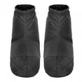 thumbnail image 3 of Botines de plumón de para invierno, zapatillas, calcetín para dormir, calzado térmico, calcetines suaves y cálidos, botas para acampar, cama y Color negro M, 3 of 8
