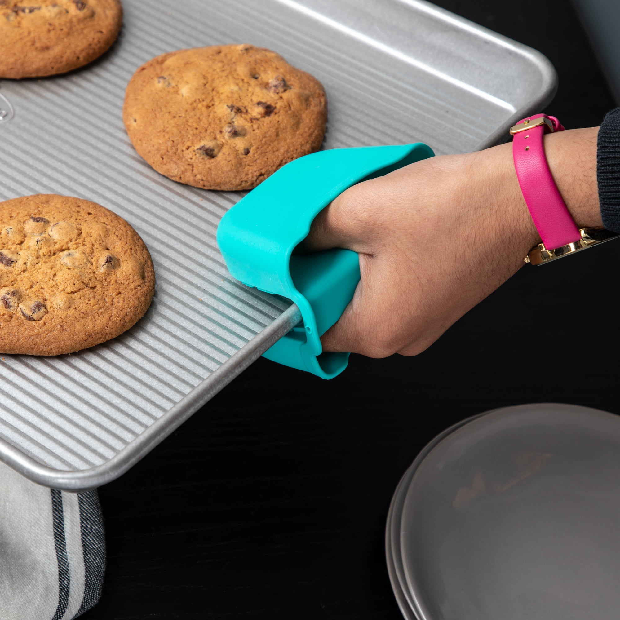 Mainstays Teal Island Oven Mitt