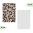 thumbnail image 2 of Golf Towel 24x16in Absorbent Quick Dry Decontamination Mountain-Climbing Clench Designed To Carry Four Side Locks Leopard_3, 2 of 8