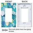 thumbnail image 3 of Yayeee Rocker Switch Wall Plate 1-Gang 4.6"x2.9" Home Decorative Outlet Cover, Vibrant Cat Pattern, 3 of 6