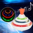 thumbnail image 2 of LED Spinning Top Novelty Colorful Musical Top Spinner Plastic Spinning Top Toy, 2 of 10