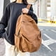 thumbnail image 4 of Mochila informal de lona unisex mochila universitaria de gran capacidad para adolescentes y estudiantes, 4 of 9