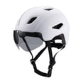 thumbnail image 1 of Accesorios para casco de bicicleta para niños, gorra con visera para andar en bicicleta de montaña al aire libre Blanco, 1 of 8