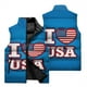 thumbnail image 3 of Chaqueta sin mangas para hombre 2024 con estampado de águila en 3D, chaqueta de invierno para hombre, cortavientos, chaqueta cálida para deportes al aire libre y ciclismo para hombre, 3 of 4