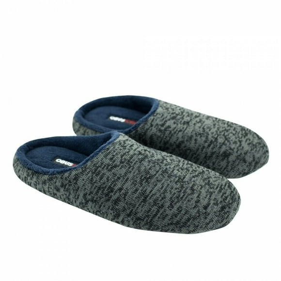 ObusForme Mens Memory Foam Arch Support Slippers