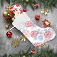 thumbnail image 5 of GZHJMY Rose Flowers Christmas Stockings 1PCS, Large Xmas Stockings Gift Decorations and Party Supplies,Used for Fireplace Decoration Socks Christmas Tree Decoration, 5 of 7