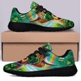 thumbnail image 3 of Highland Cow Irish St Paddy's Day Shoes Sneakers Black Size 3.5, 3 of 7