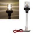 thumbnail image 4 of Boat Stern Light, 10in Boat Stern Light 360 Degree LED All Round Lighting 316 Stainless Steel Base Anchor Navigation Lights For Marine Yacht, 4 of 8