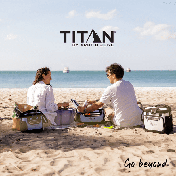 Titan by Arctic Zone 18 Can Dual Zone Zipperless Soft Cooler, 12
