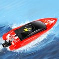 thumbnail image 1 of RC Boat 2.4G Fast RC Boats Modelo de remo de transmisión bidireccional para piscinas y lagos, 1 of 7