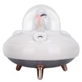 thumbnail image 4 of UFO lindo mini humidificador 500 ml boquillas dobles pequeño humidificador de niebla fría para oficina viajes dormitorio habitación de bebé coche blanco, 4 of 5