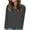 Gray, variant on Timegrad Womens Tops Long Sleeve Sweaters Pullover Solid Color Fall Casual V Neck Loose Comfy Tops