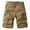Khaki, variant on uikmnh Shorts Men "Men's Loose Fit Outdoor Cargo Shorts with Pockets Plus Size Casual Summer Short Pants for Hiking Camping Travel" Size:34