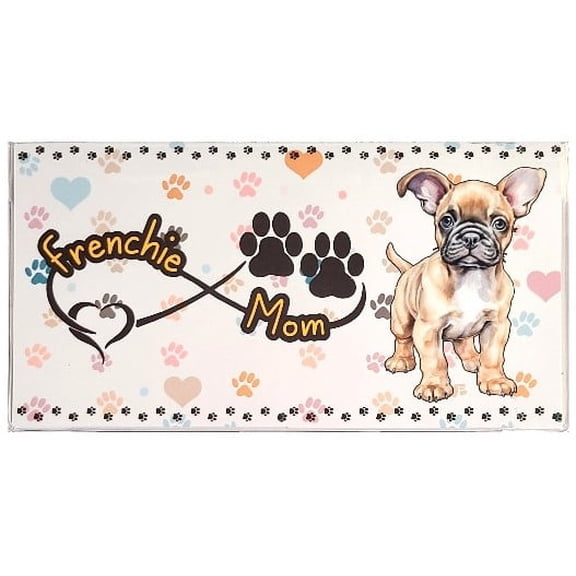 2 Year USA Made Frenchie Dog Mom Pocket Calendar 2026 2027 Planner with Note Pad