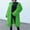 Green, variant on Ofreoo Winter Jackets for Women Faux Fur Coat with Solid V-neck,Holiday,Wedding,Party ,Christmas Clearance