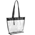 thumbnail image 5 of Clear Tote Bags for Work, Beach, Stadium, Security Approved with Magnetic Buckle Closure. (1pc), 5 of 7