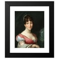 thumbnail image 2 of Anne Louis Girodet-Trioson 12x14 Black Modern Framed Museum Art Print Titled - Portrait of Hortense De Beauharnais, Queen of Holland (C. 1805 - C. 1809), 2 of 5