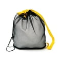 thumbnail image 2 of Large Breathable Mesh Drawstring Beach Bag Sandproof Pool Toy Storage Tote with Shoulder Strap Portable Swim Wet Clothes Shells Carrier, 2 of 7