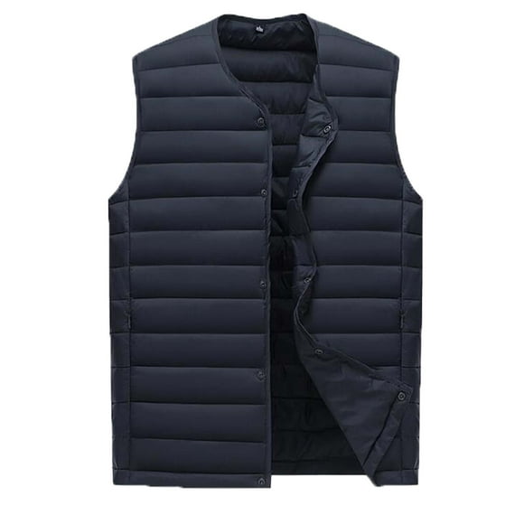 EGNMCR Jackets for Men Hommes de la Mode d'Hiver Garder Chaud Gilet Veste Top Manteau sur Dégagement