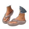 thumbnail image 3 of RotHome Flip Flops Arch Support for Women Orthopedic Sandals Plantar Fasciitis Sandals for Women Cushioning Shock-Absorbing Lightweight Womens Flip Flops Sandals with Arch Support, 3 of 8