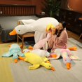 thumbnail image 2 of Pato gigante de peluche de 50-190cm, almohada suave, Animal bonito, muñeco suave, alfombrilla para el suelo, decoración de regalo de cumpleaños para niños y niñas zhangyuxiang LED, 2 of 2