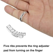 2 Styles Invisible Ring Size Adjuster for Loose Rings ? Ring Guard, Ring Sizer, 11 Sizes Fit for Man and Woman Ring