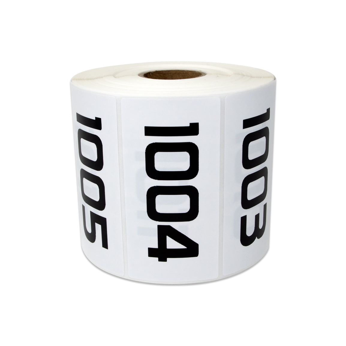 3 X 1 5 Consecutive Numbers 1001 To 2000 Stickers Labels For