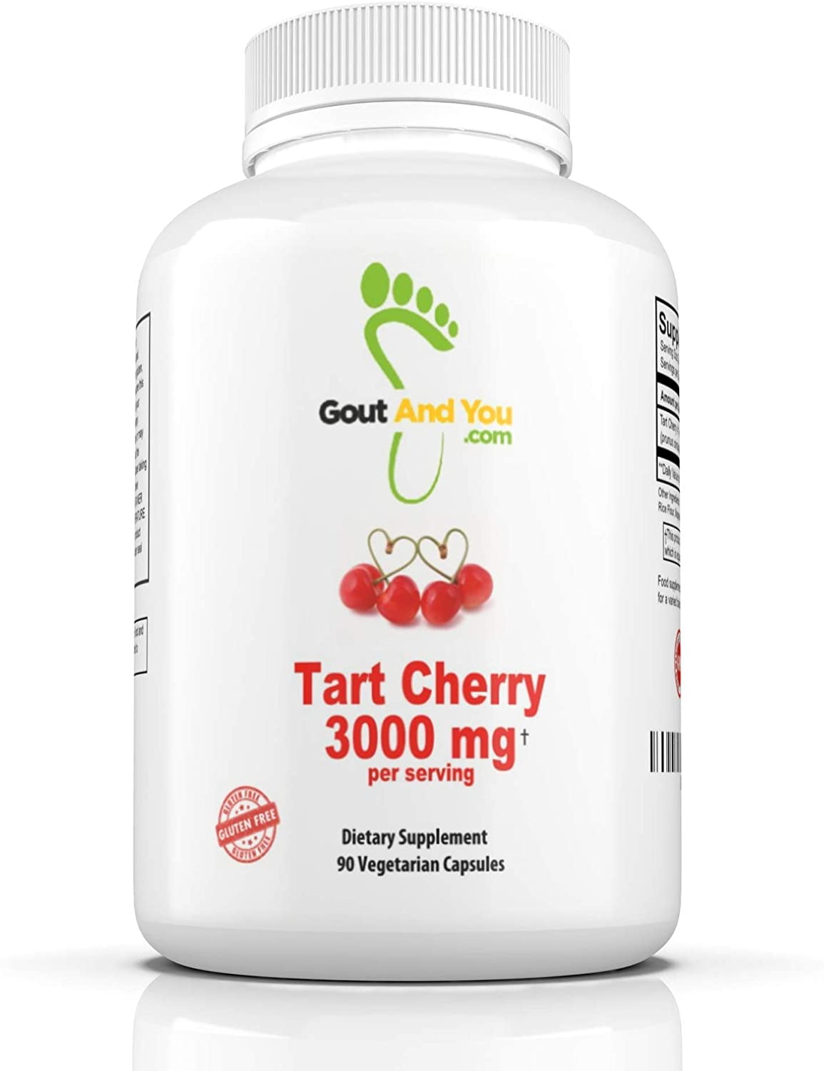 Tart Cherry Extract Uric Acid and Joint Support Dietary Supplement